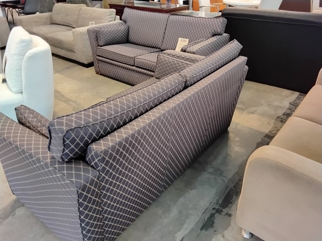 Bankstel (2 banken) voor 175=. Second Life meubelen Wolvega, Ophalen, Gebruikt, 150 tot 200 cm, 75 tot 100 cm