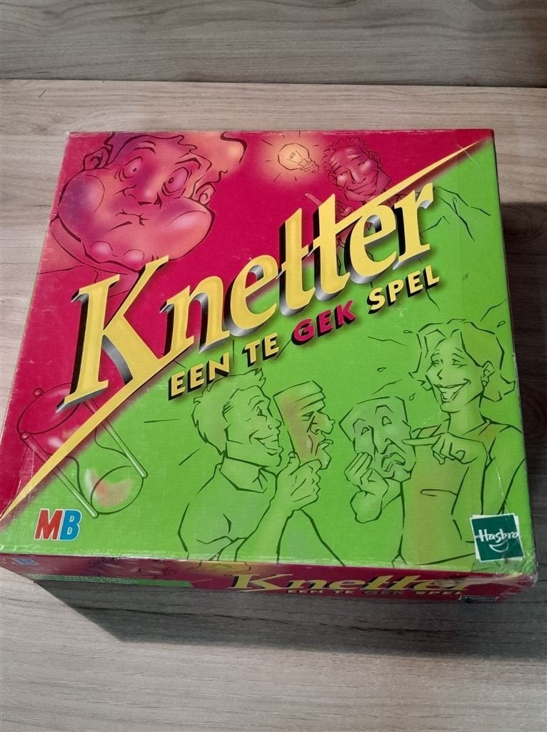 Knetter een te gek spel - s5443, Hobby en Vrije tijd, Gezelschapsspellen | Bordspellen, Verzenden, Zo goed als nieuw