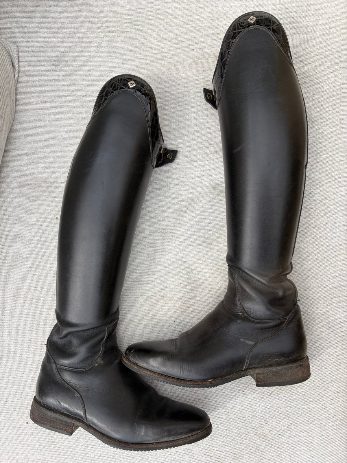 De niro Bellini 39 MC S Zwart, Dieren en Toebehoren, Ophalen of Verzenden, Zo goed als nieuw, Dressuur, Schoeisel