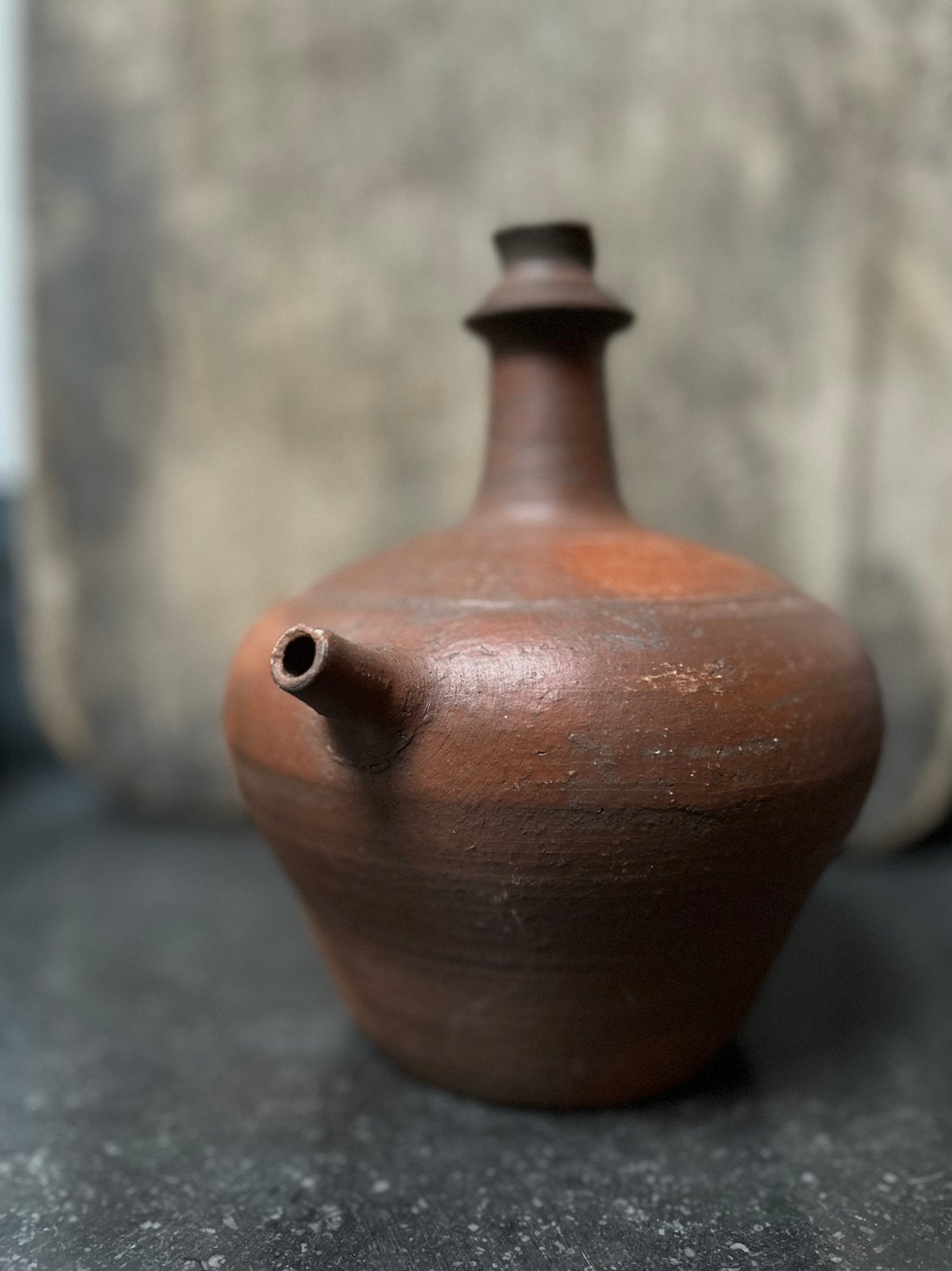 Antiek Aziatisch waterkruikje rituelen kruikje imperfect, Ophalen of Verzenden