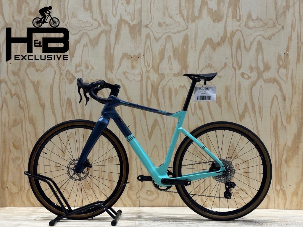 Bianchi Arcadex Ekar Carbon Gravelbike Campagnolo, 28 inch, Carbon, 10 tot 15 versnellingen, Heren