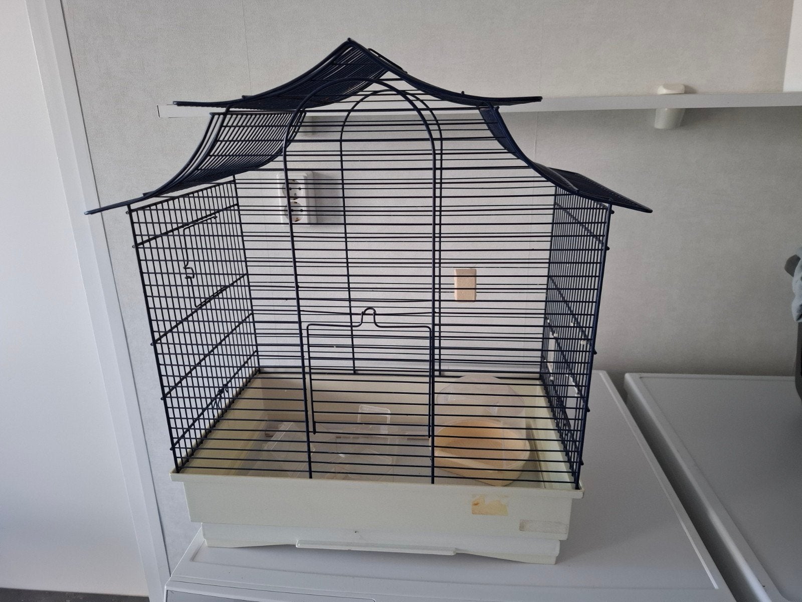 vogelkooi, Ophalen, Metaal, Vogelkooi
