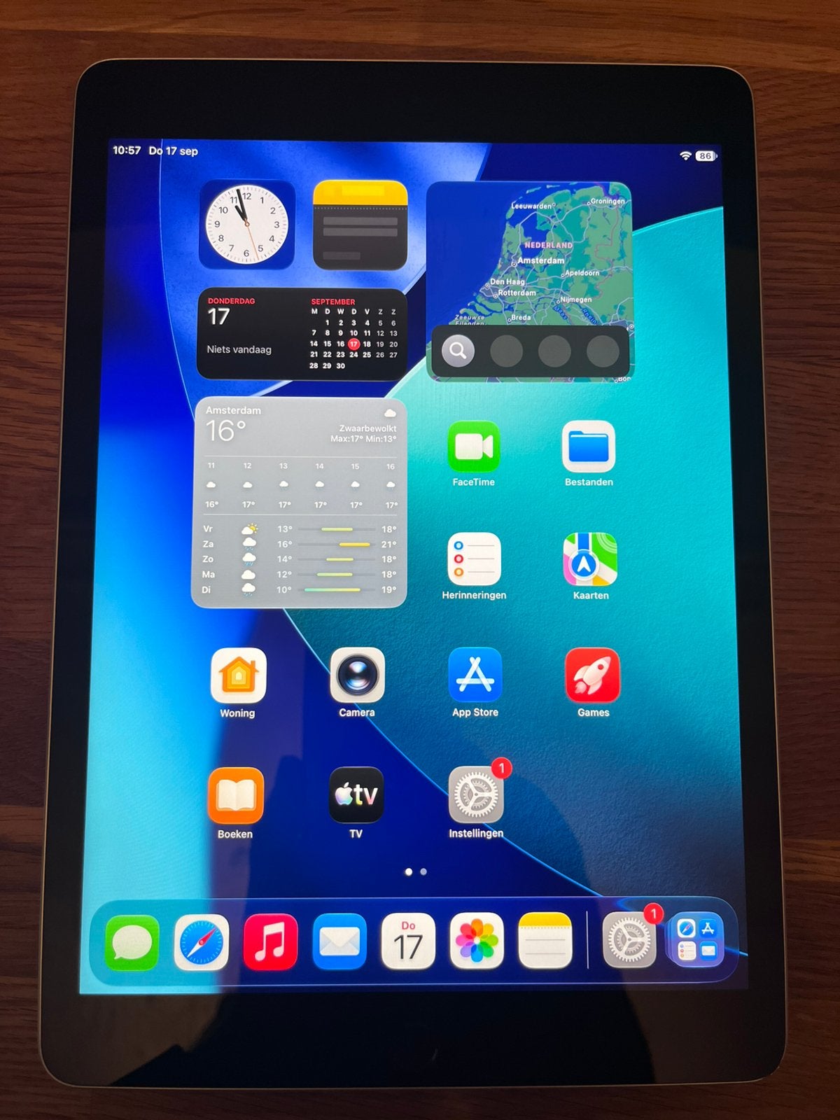 Apple iPad 9e generatie met 256 GB en iPadOS 27, Computers en Software, 10 inch, Apple iPad, Ophalen of Verzenden, Zo goed als nieuw