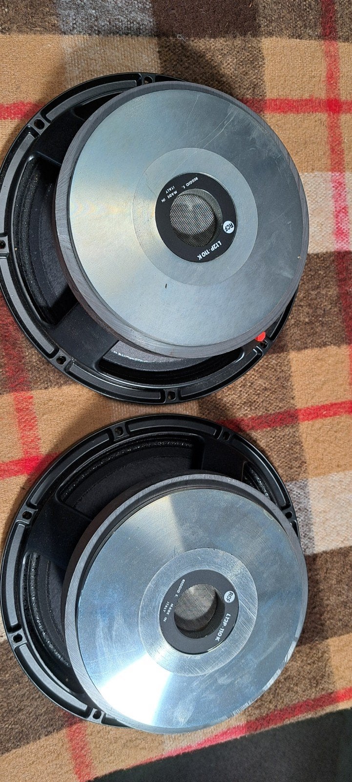 Bijna nieuwe RCF L12P110WK 12 inch prof. speakerset, Ophalen, Zo goed als nieuw