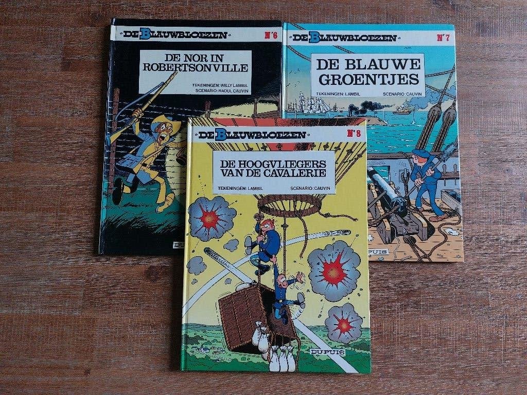 De Blauwbloezen - HC 3 delen, Boeken, Meerdere stripboeken, Ophalen of Verzenden, Gelezen
