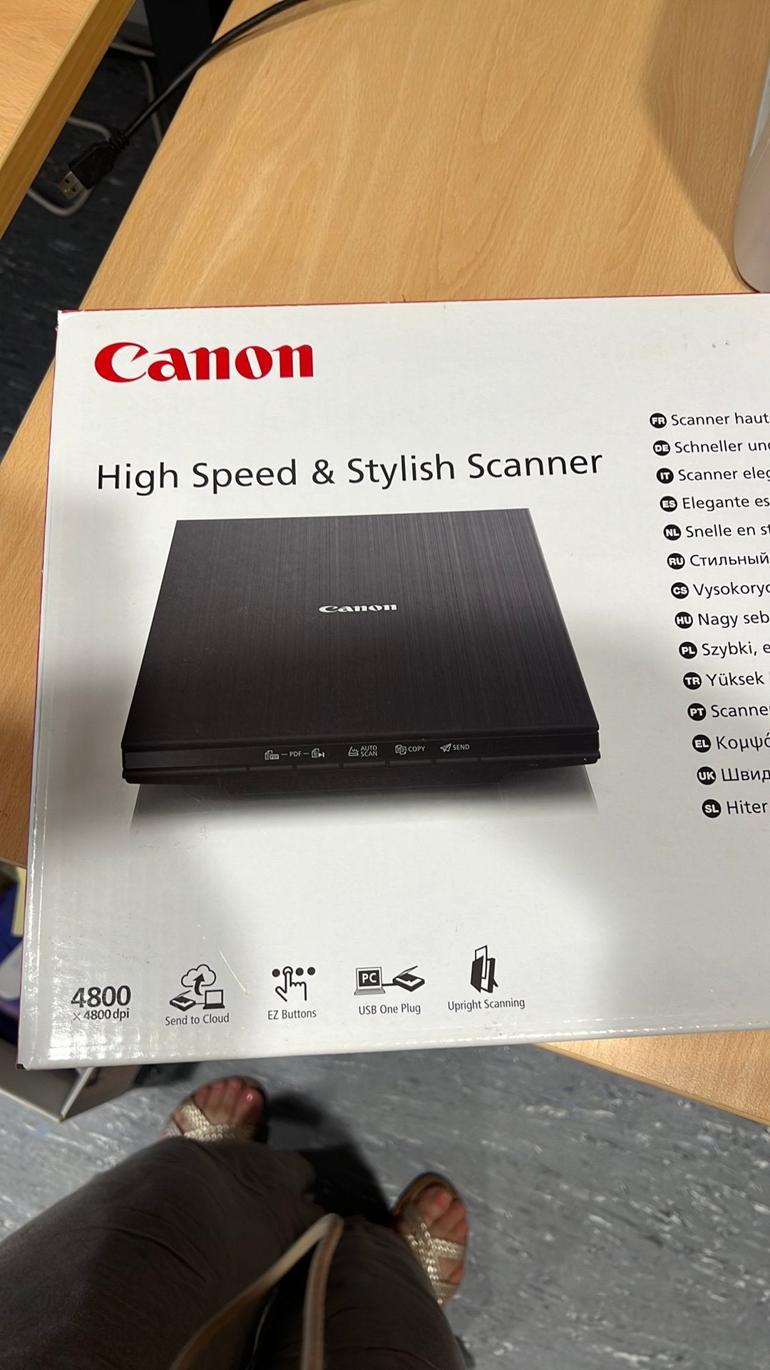 Canon scan lide 400, Ophalen, Zo goed als nieuw