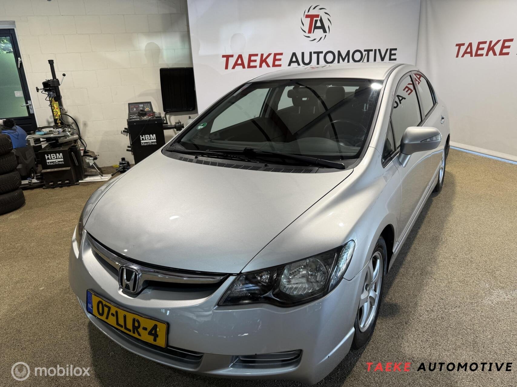 Honda Civic 1.3 Hybrid Elegance AUT/AIRCO/CRUIS/APK/NAP, Auto's, Euro 5, Stof, Gebruikt, 4 cilinders