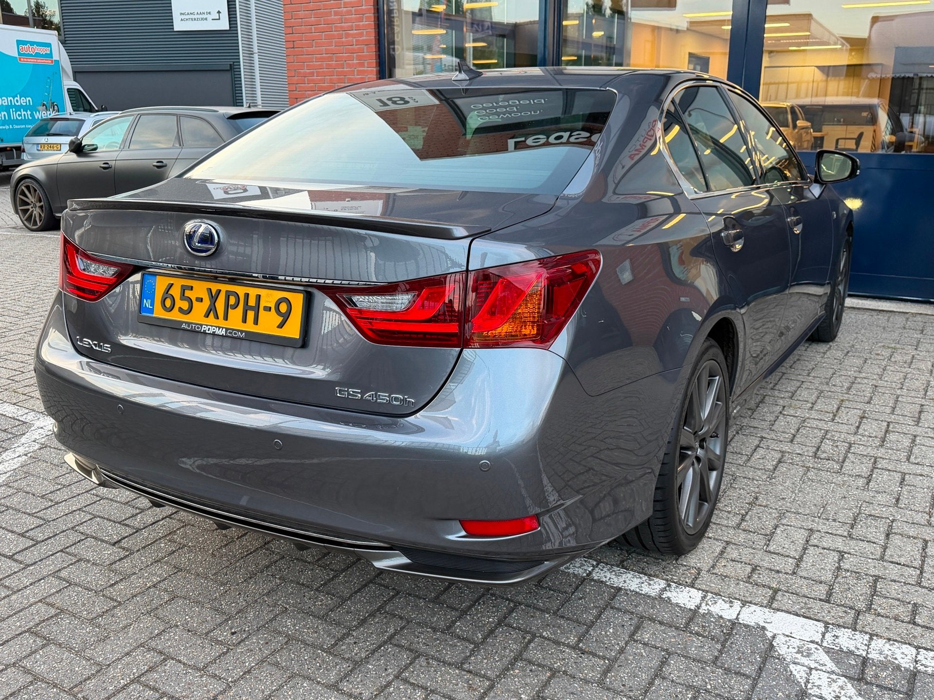 Lexus GS 450h 349pk F Sport Line Automaat / Elektr. memo sto, Automaat, Gebruikt, Zwart, Bedrijf