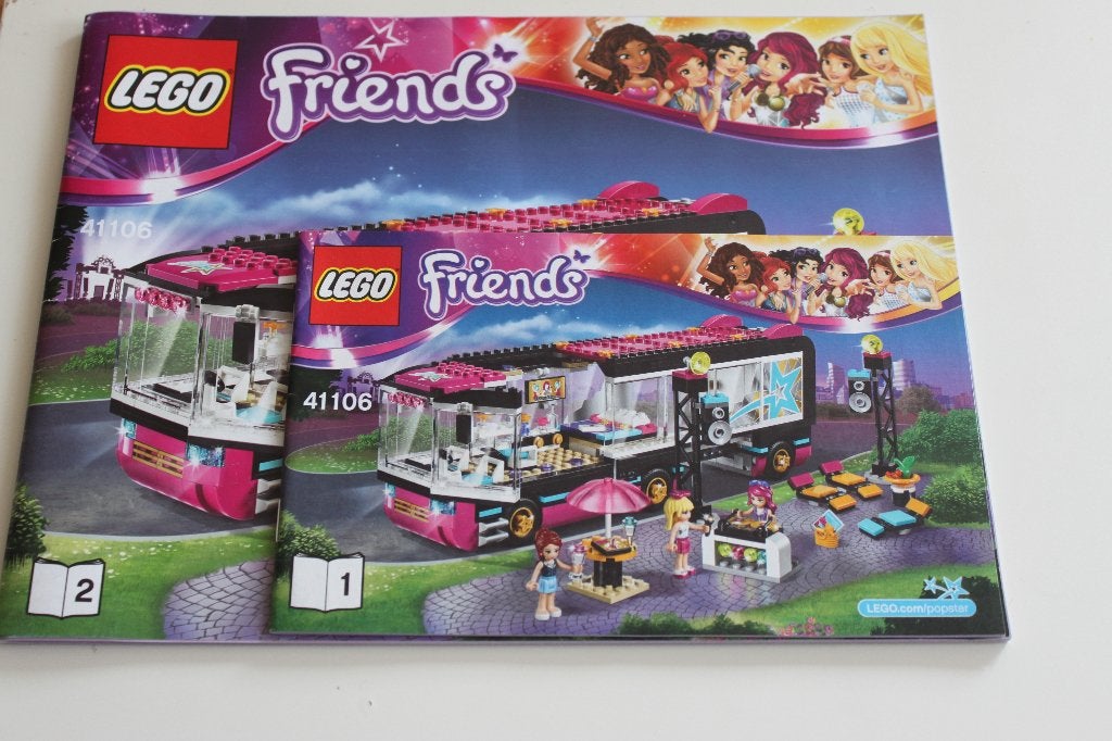 Lego Friends 41106 Poster Toerbus, Lego, Friends, Ophalen of Verzenden, Zo goed als nieuw