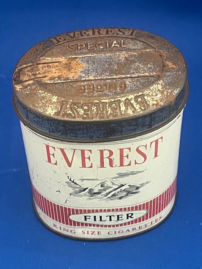 blik, Everest tabak filter, Verzamelen, Blikken, Ophalen, Gebruikt, Overige