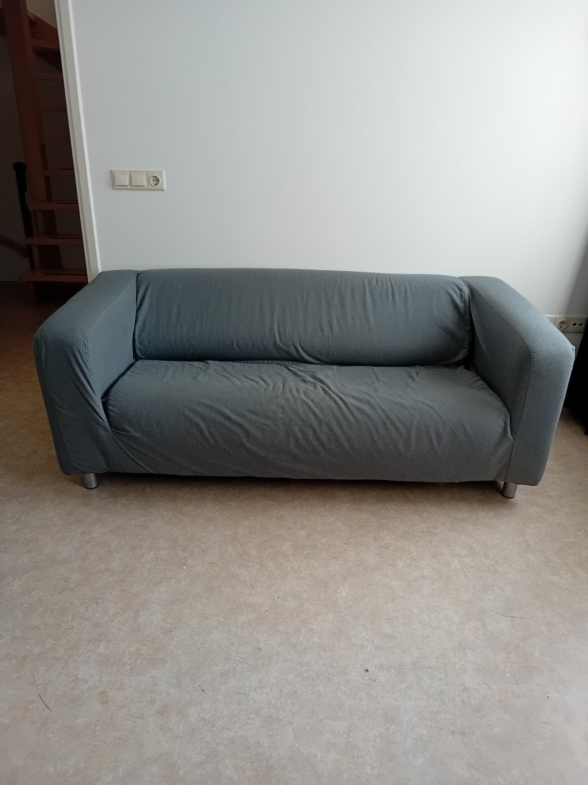 Gratis af te halen: Ikea Klippan bankje met uitwasbare hoes, Ophalen, Gebruikt, 150 tot 200 cm, Tweepersoons