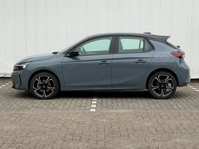 Opel Corsa 1.2 Turbo Hybrid GS met CarPlay, Camera, 17inch V, Auto's, 12 maanden, Stof, Gebruikt, Zwart