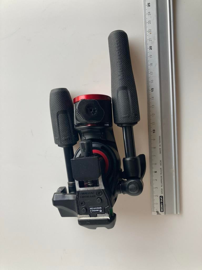 Manfrotto MHO1-HY-3w Fluid Drag Video Statiefkop - Z.G.A.N., Ophalen of Verzenden, Zo goed als nieuw, Minder dan 150 cm, Overige typen