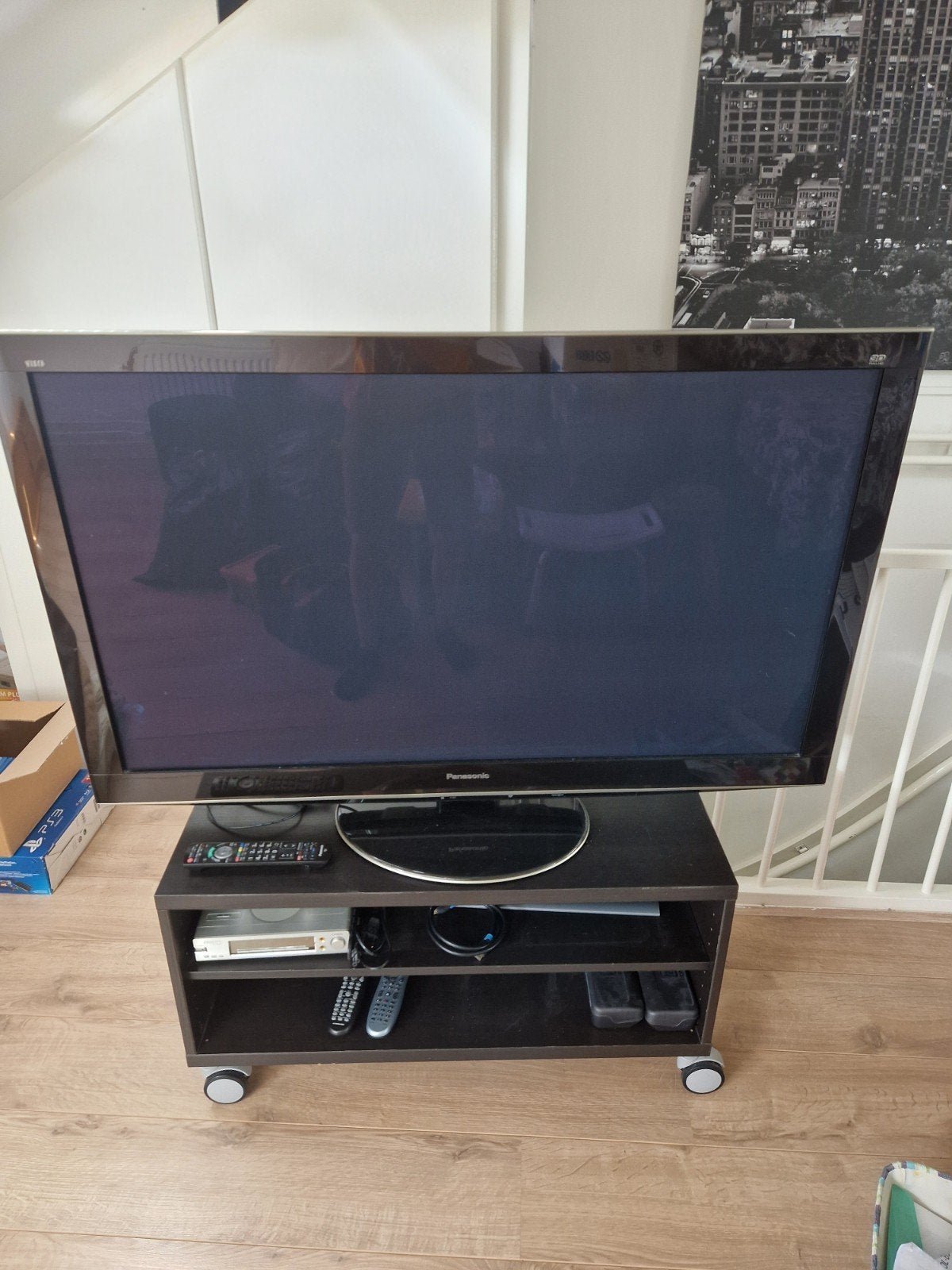 50" Panasonic TX-P50VT20E 3D plasma TV, Audio, Tv en Foto, Televisies, Ophalen, Gebruikt, Panasonic, LCD