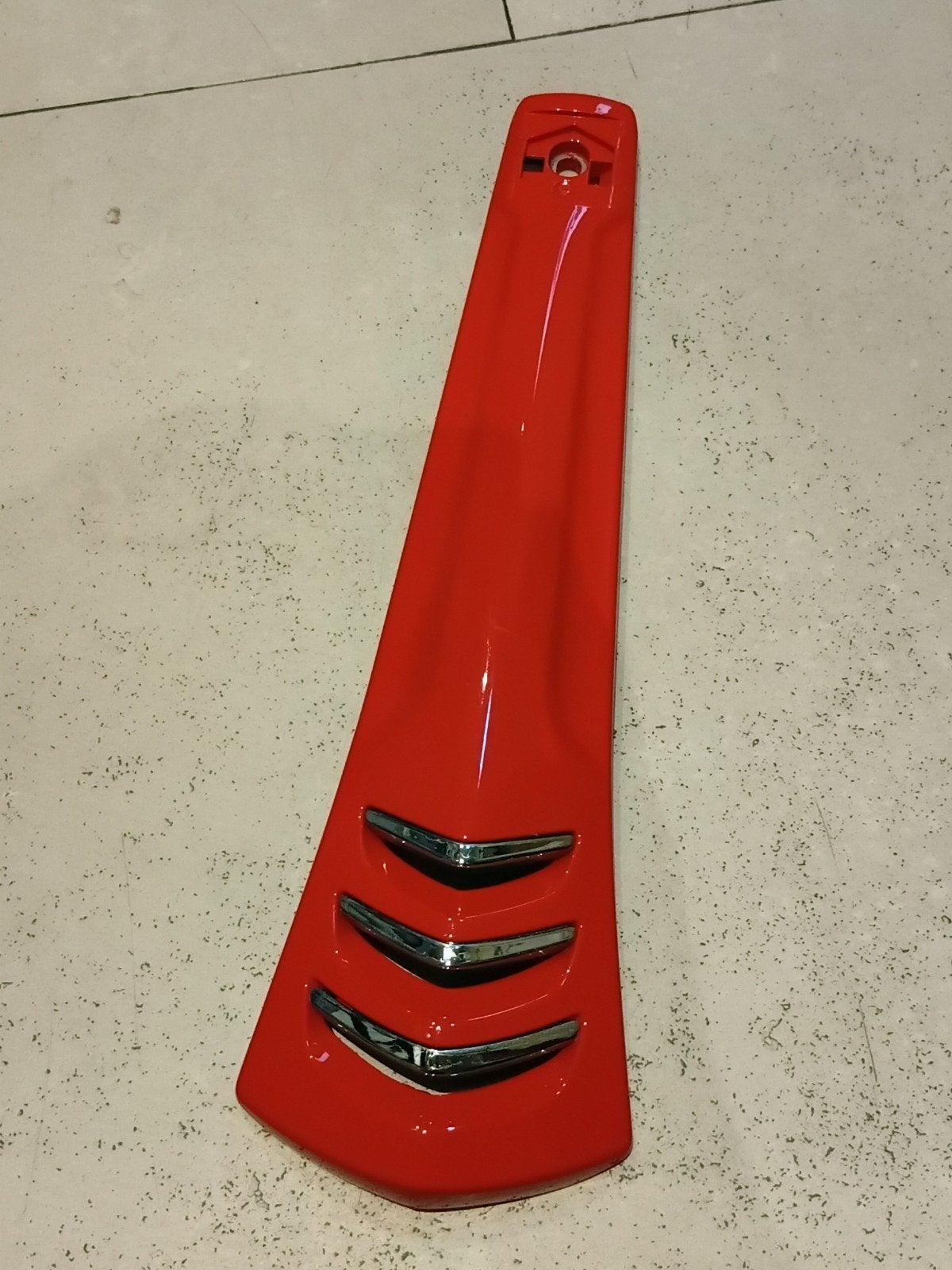 Piaggio Vespa Primavera / Sprint claxon kapje rood, Ophalen of Verzenden, Gebruikt, Kap, Piaggio