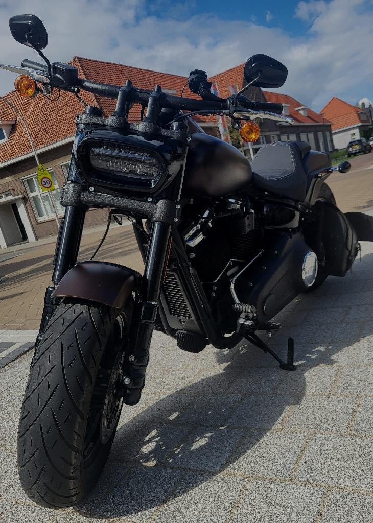 Harley-Davidson Fat Bob 114 FXFBS – zeer nette staat, Motoren, Motoren | Harley-Davidson, Motorrijbewijs A, Gebruikt, Particulier