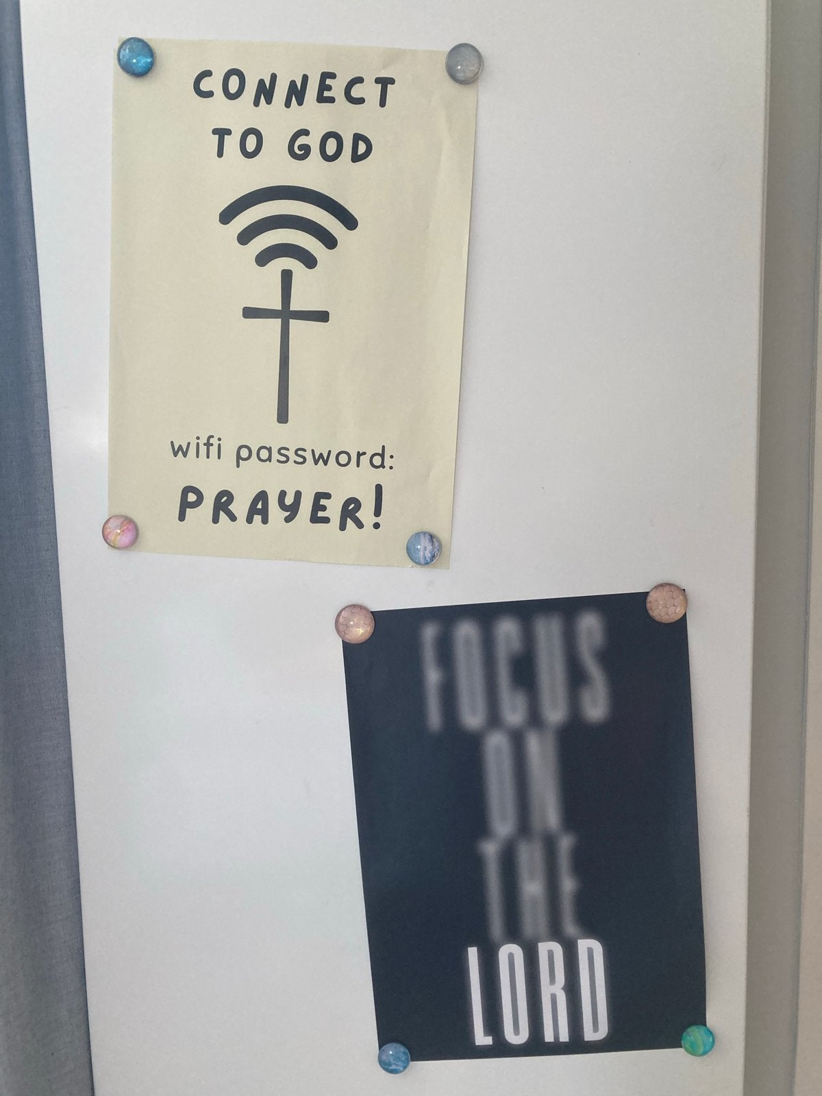 Posters 20 op voorraad - Connect to God / Focus on the Lord, Ophalen, Nieuw, A1 t/m A3, Rechthoekig Staand