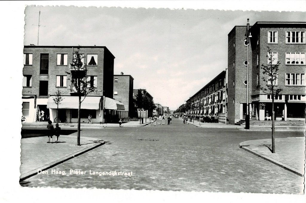 den Haag, Pieter Langendijkstraat, Verzamelen, Ophalen of Verzenden, Ongelopen, Zuid-Holland