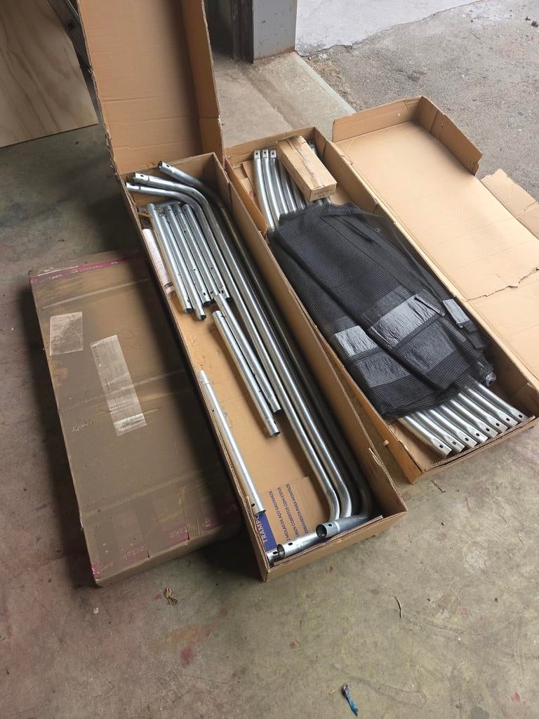 Tectake Trampoline 396 cm  - Nieuw in doos, Kinderen en Baby's, Speelgoed | Buiten | Trampolines, Ophalen of Verzenden, Nieuw