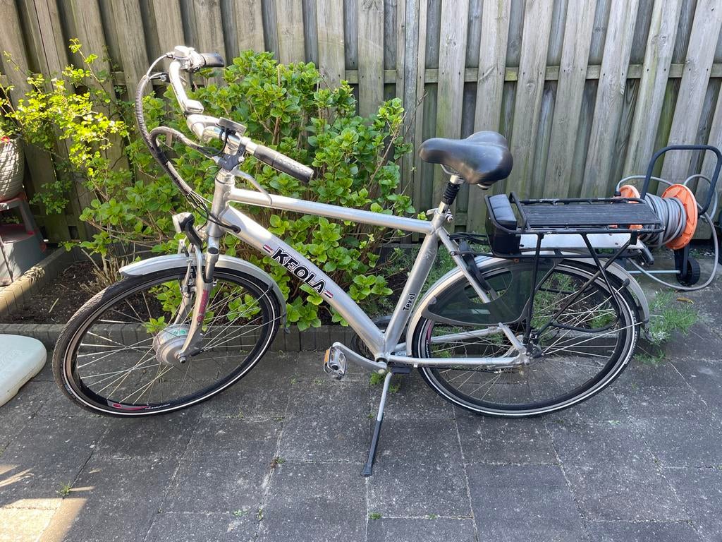 Elektrische fiets Keola Texel - Werkt niet, voor klusser, Fietsen en Brommers, Ophalen, Gebruikt, Minder dan 30 km per accu, Overige merken