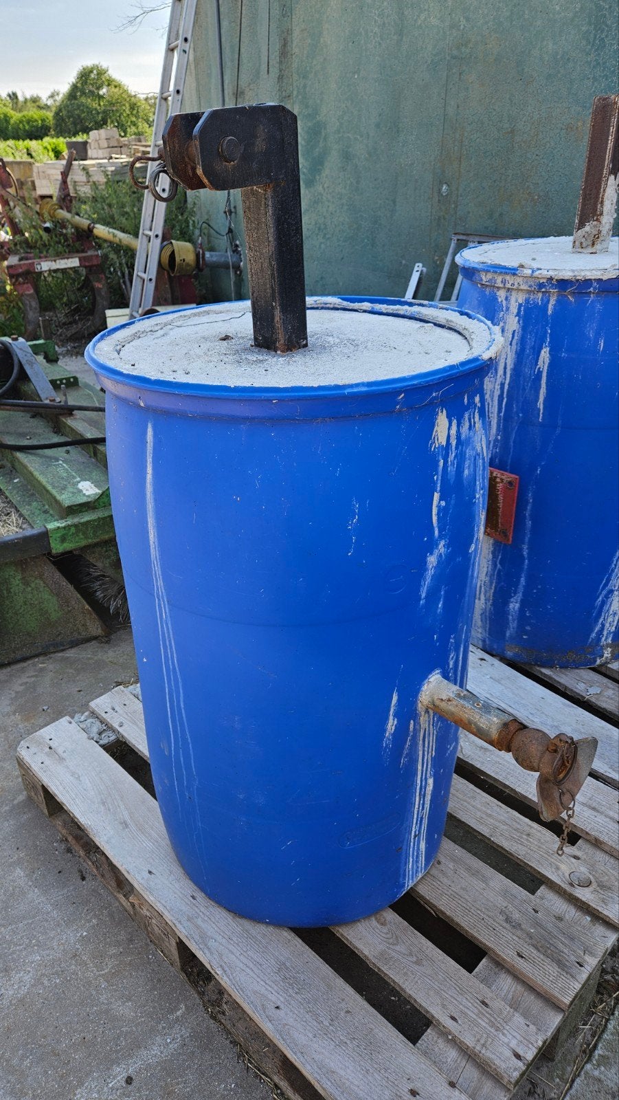 Contragewicht gewichtblok, 150 liter of meer, Ophalen