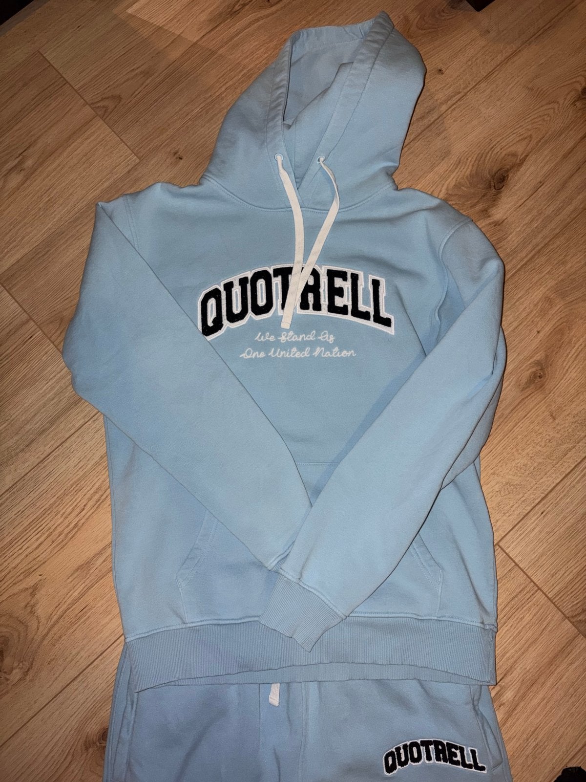 Quotrell trainingspak maat M - Lichtblauw, Ophalen of Verzenden, Zo goed als nieuw