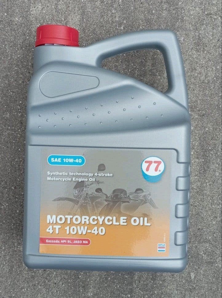 4L Motorolie 4T 10W-40 Synthetisch Motorfiets Olie, Ophalen of Verzenden