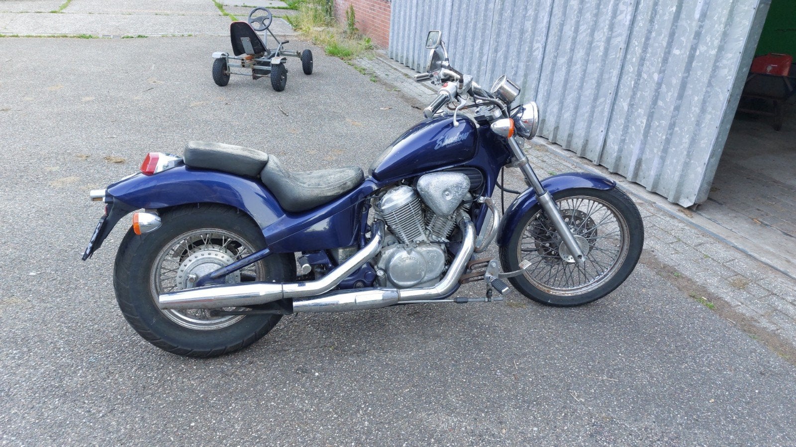 Honda Shadow VT600 - Betrouwbare Bobber Basis, 2 cilinders, Chopper, Gebruikt, Particulier