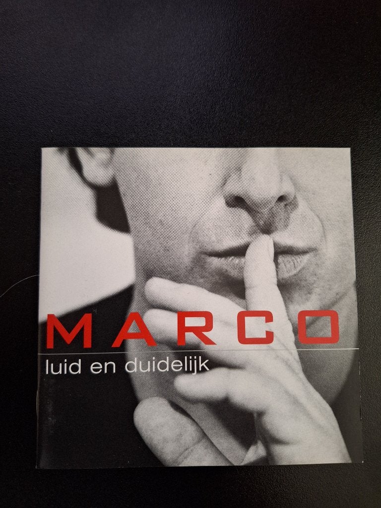 Marco Borsato - Luid en duidelijk, Gebruikt, Ophalen of Verzenden, Inclusief boekje, Pop