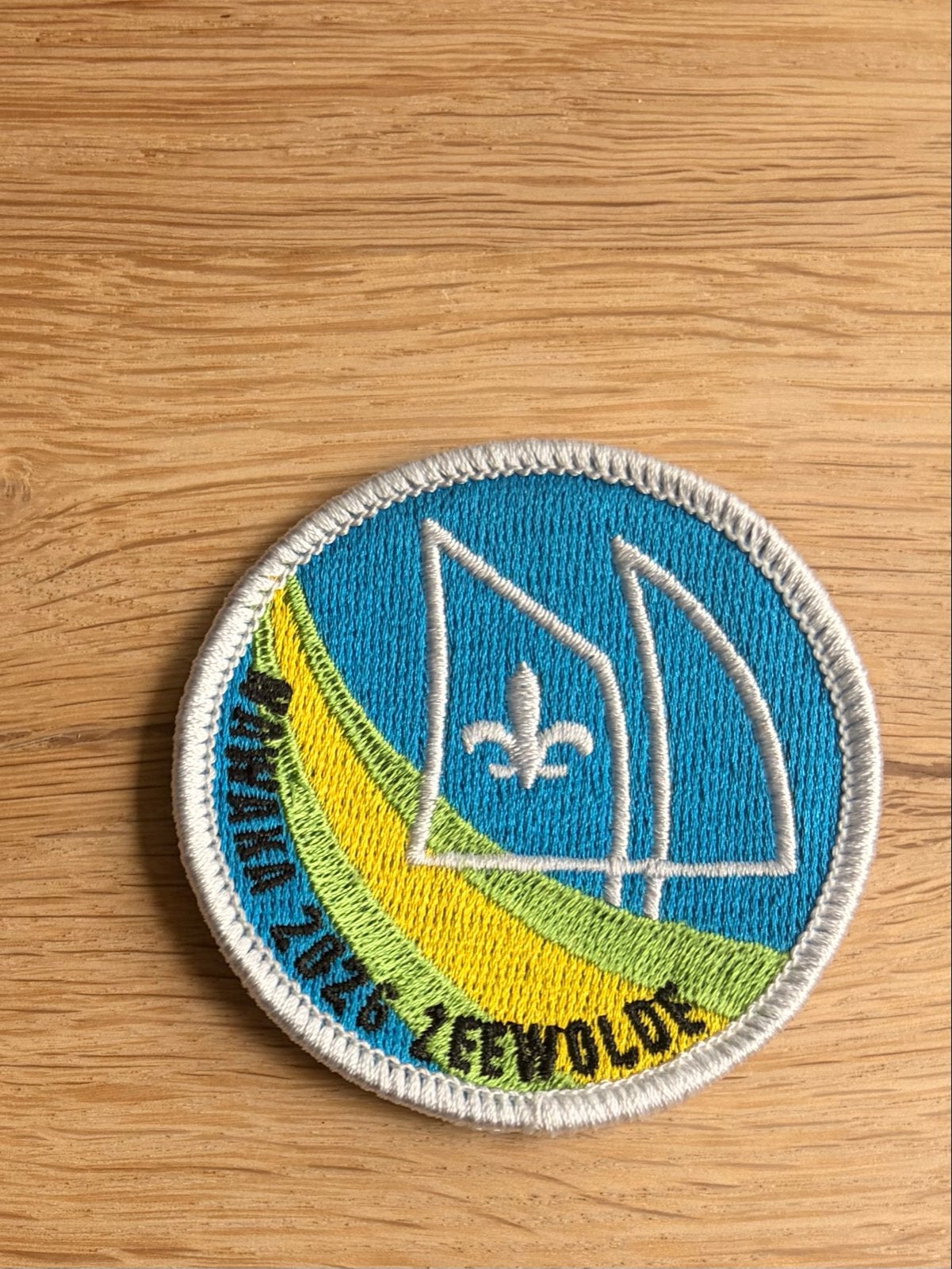 Scouting badge Nawaka 2026 Zeewolde, Ophalen of Verzenden, Nieuw, Embleem, Speld of Insigne