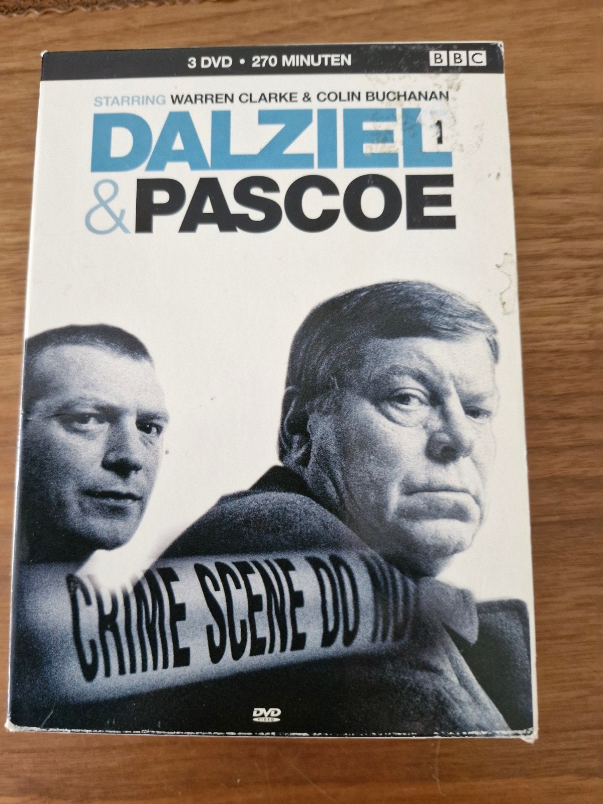 Dalziel & Pascoe - Seizoen 1 (3 DVD Boxset), Nederlands, Ophalen of Verzenden, Inclusief doosje, Gebruikt