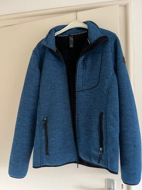 Kjelvik gevoerd vest - maat M, Maat 38/40 (M), Blauw, Ophalen of Verzenden, Zo goed als nieuw