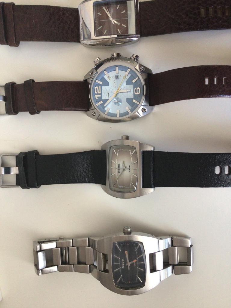 Leuke horloges, Sieraden, Tassen en Uiterlijk, Horloges | Heren, Staal, Polshorloge, Ophalen, Overige merken