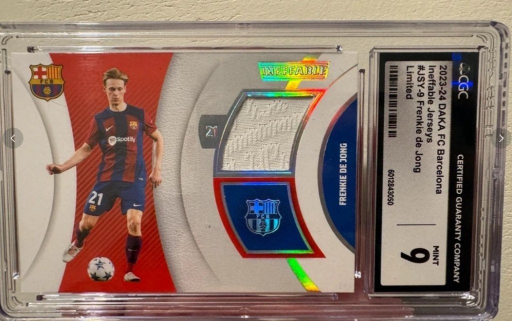 Frenkie de Jong Daka Patch /50, Verzamelen, Ophalen of Verzenden, Zo goed als nieuw