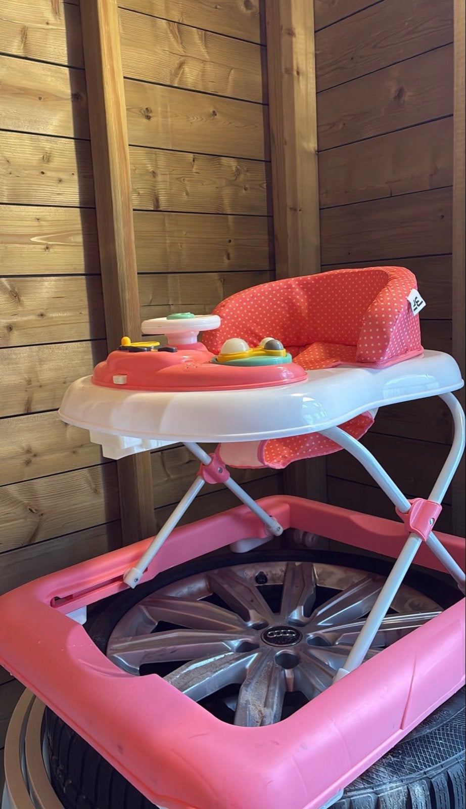 Loopwagen roze - GRATIS ophalen, Ophalen, Nieuw