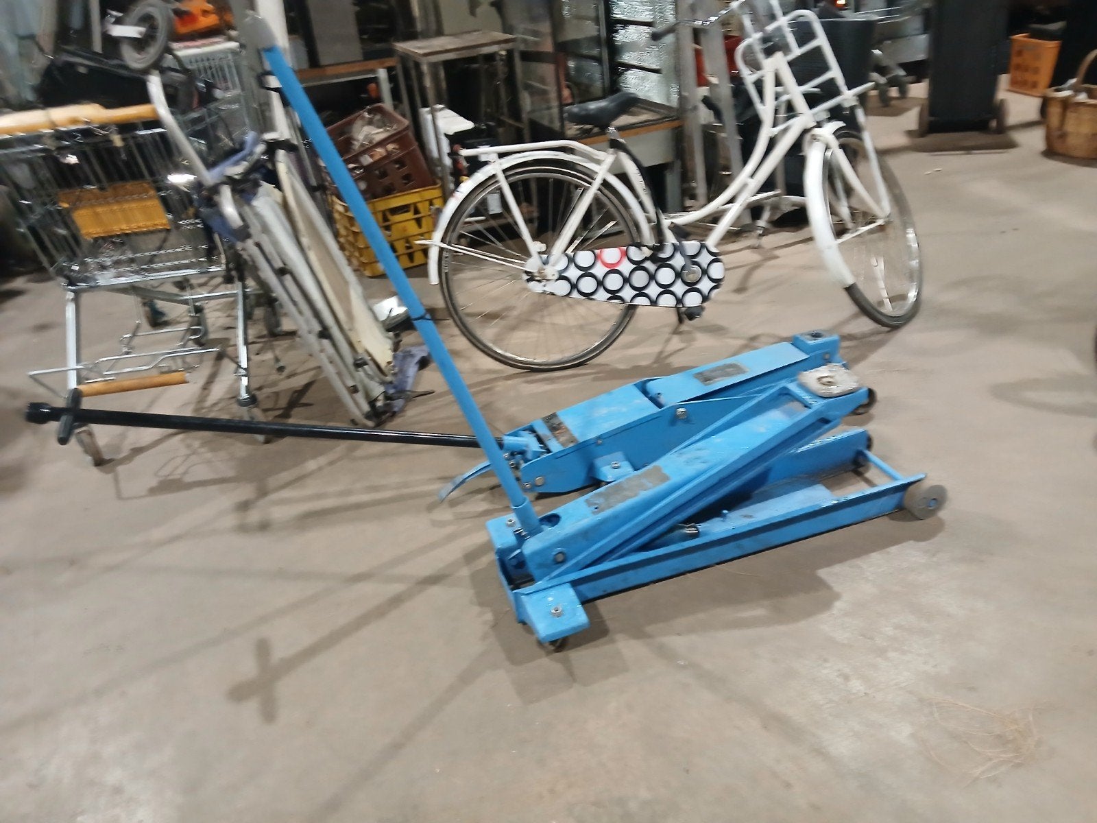 2 Zware Garagekrikken, Auto diversen, Gebruikt, Garagekrik, Blauw, 2 x
