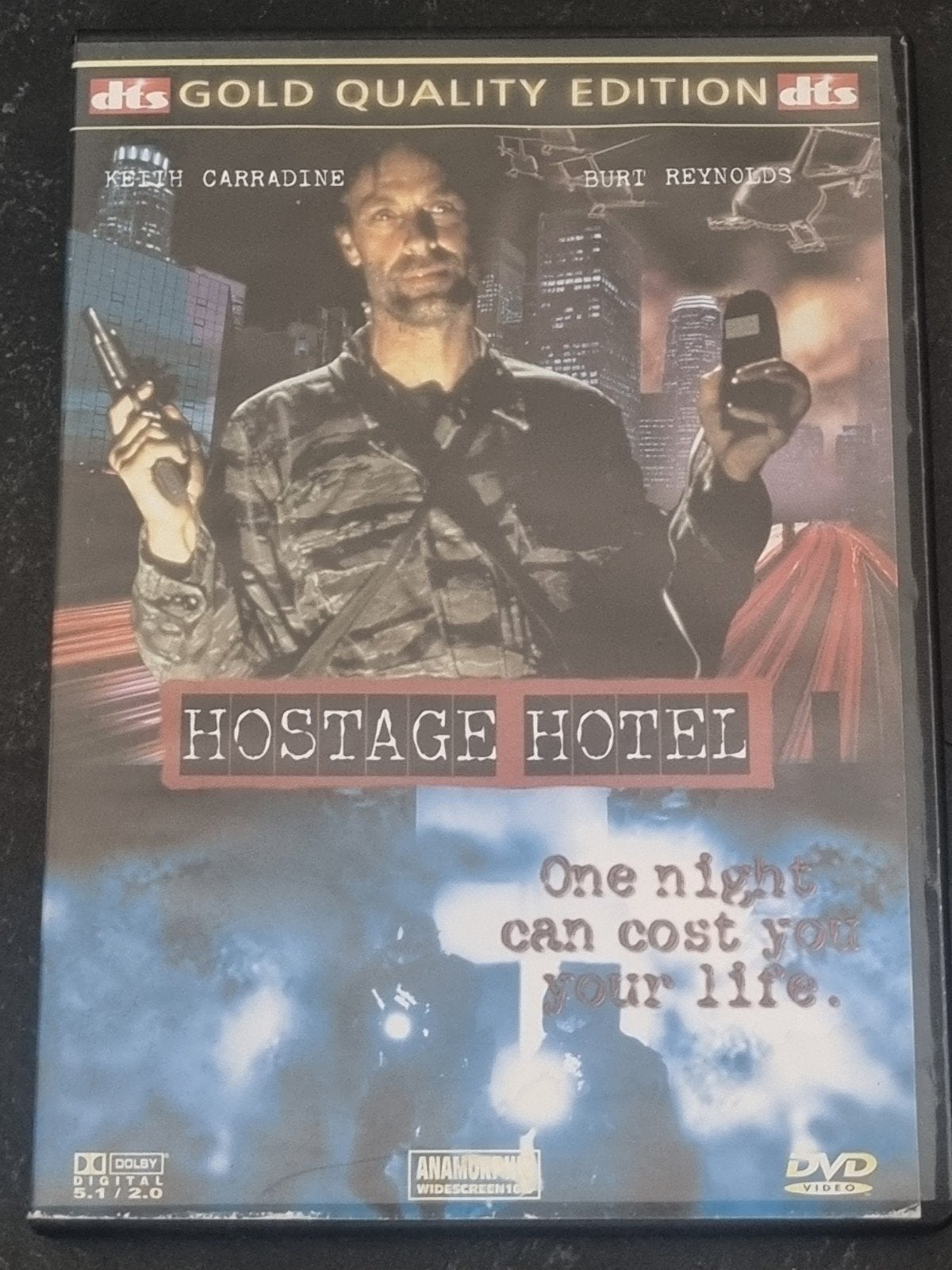 Hostage Hotel - Gold Quality Edition DVD met Burt Reynolds, Cd's en Dvd's, Engels, Vanaf 16 jaar, Nederlands, Actiethriller