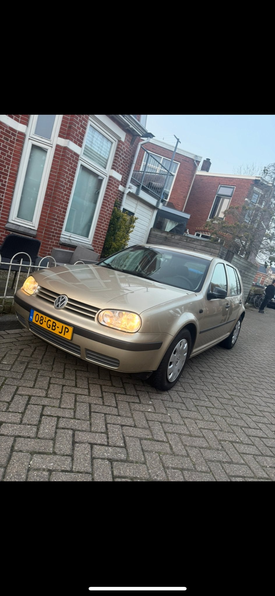 Volkswagen Golf 4 1.4 beige, Ophalen of Verzenden, Voor, Volkswagen, Bumper
