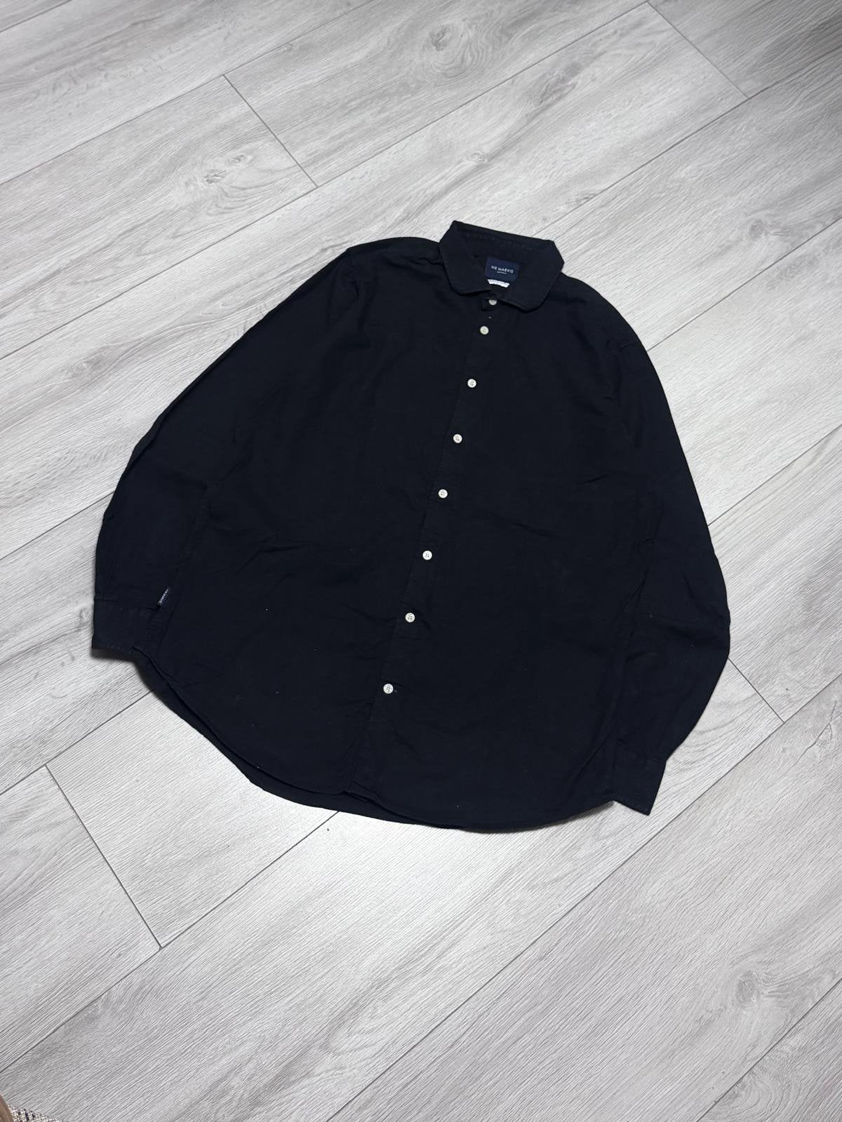 Mr Marvis – The Easy Shirt – Donkerblauw – Maat XL, Ophalen of Verzenden, Zo goed als nieuw, Blauw, Halswijdte 43/44 (XL)