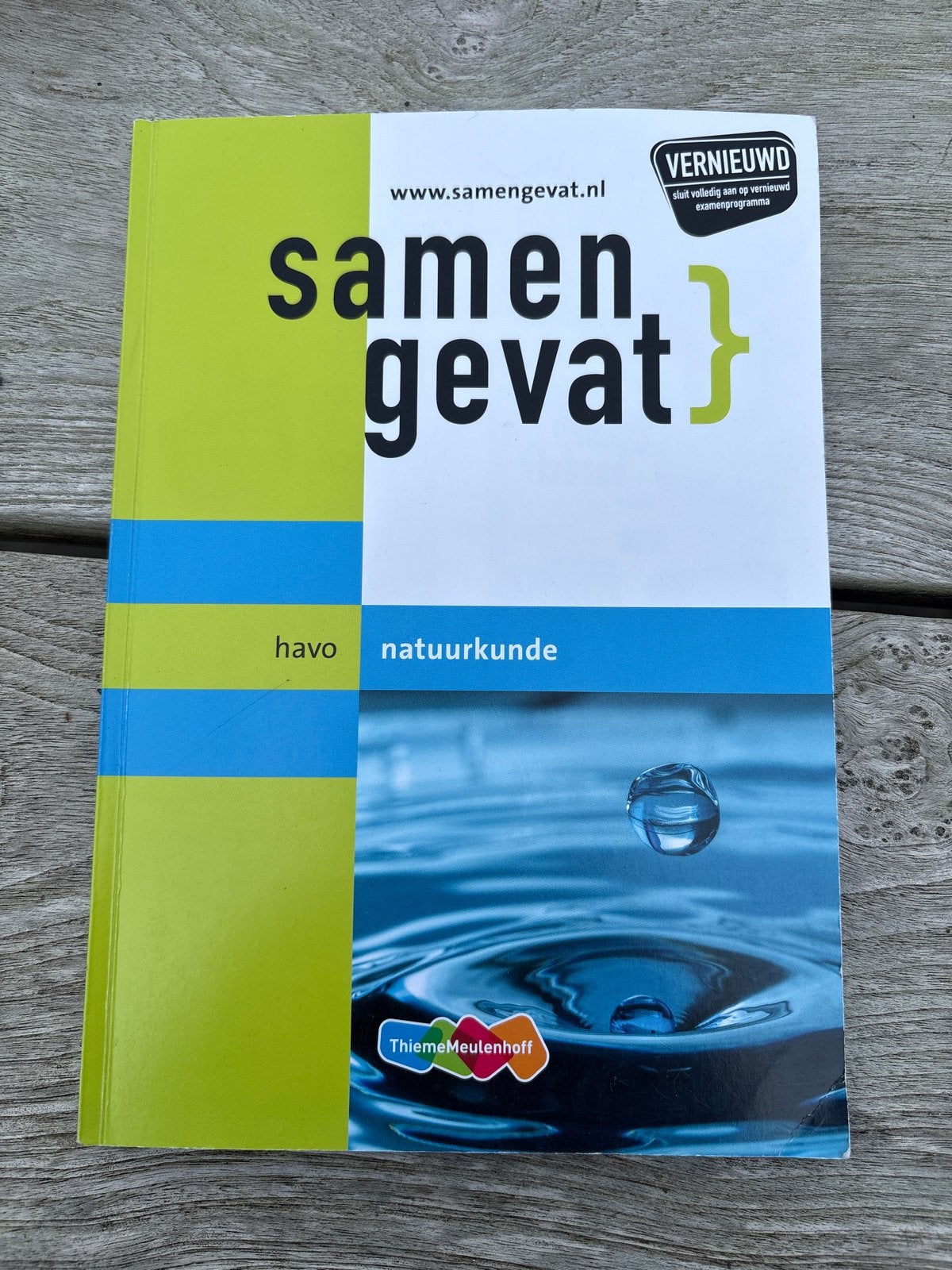 Samengevat Natuurkunde HAVO - Thiememeulenhoff, Boeken, Ophalen of Verzenden, Gelezen, HAVO, Natuurkunde