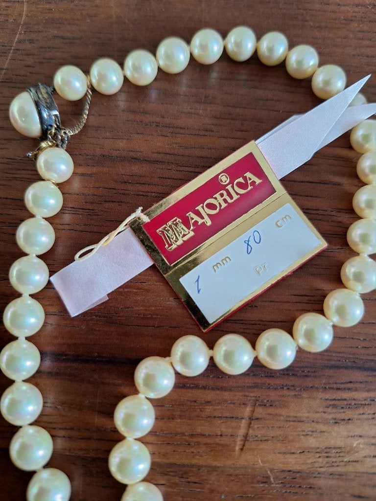 Majorica parelketting, Ophalen of Verzenden, Nieuw, Wit, Overige materialen