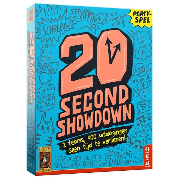 20 Second Showdown 999 Games Kaartspel Nieuw, 999 Games, Nieuw, Ophalen of Verzenden, 999 Games