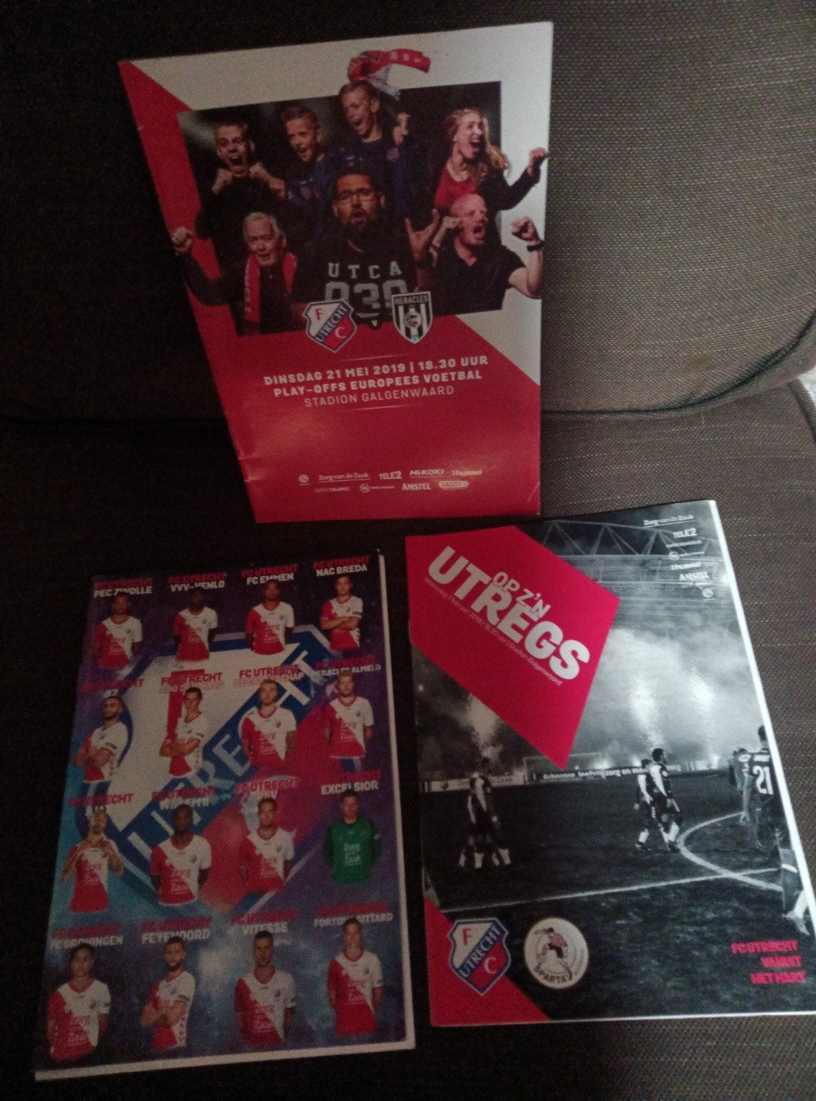 FC Utrecht programma boekjes - 3 stuks, Ophalen of Verzenden