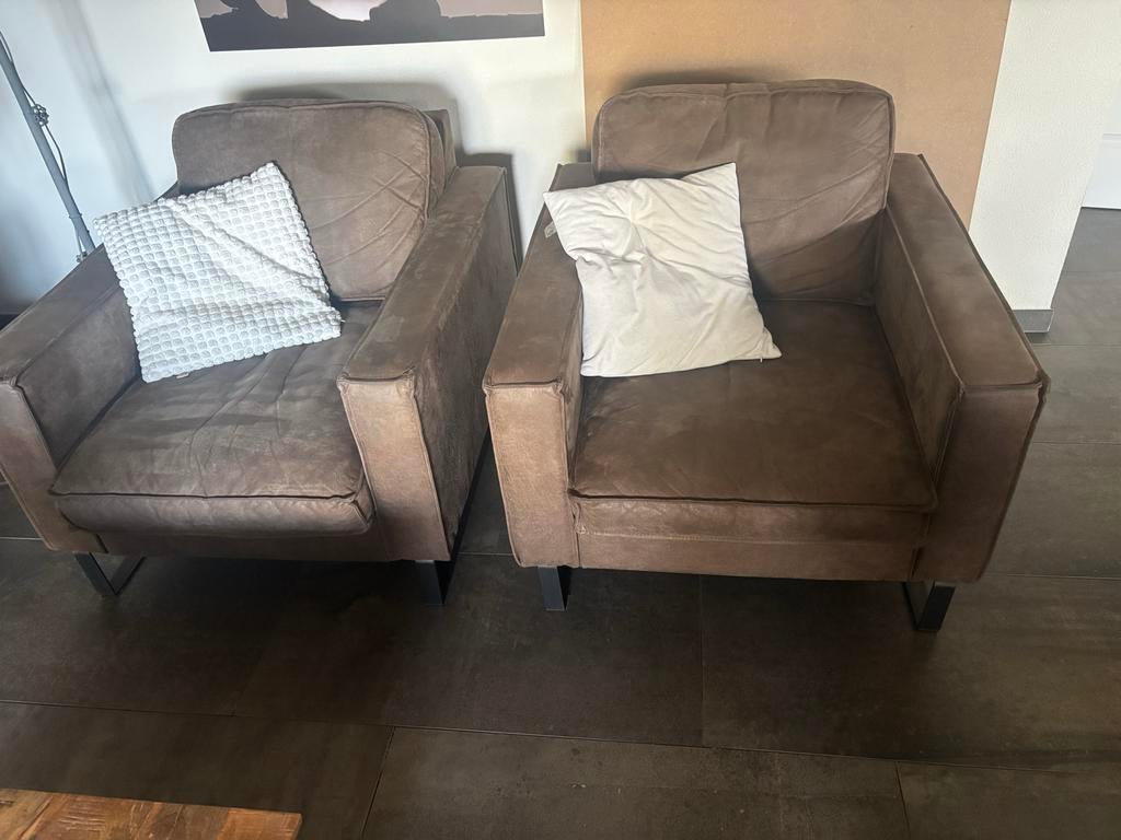 Hoekbank met twee losse fauteuils - Comfortabele set, Huis en Inrichting, 250 tot 300 cm, Gebruikt, Hoekbank, Ophalen of Verzenden