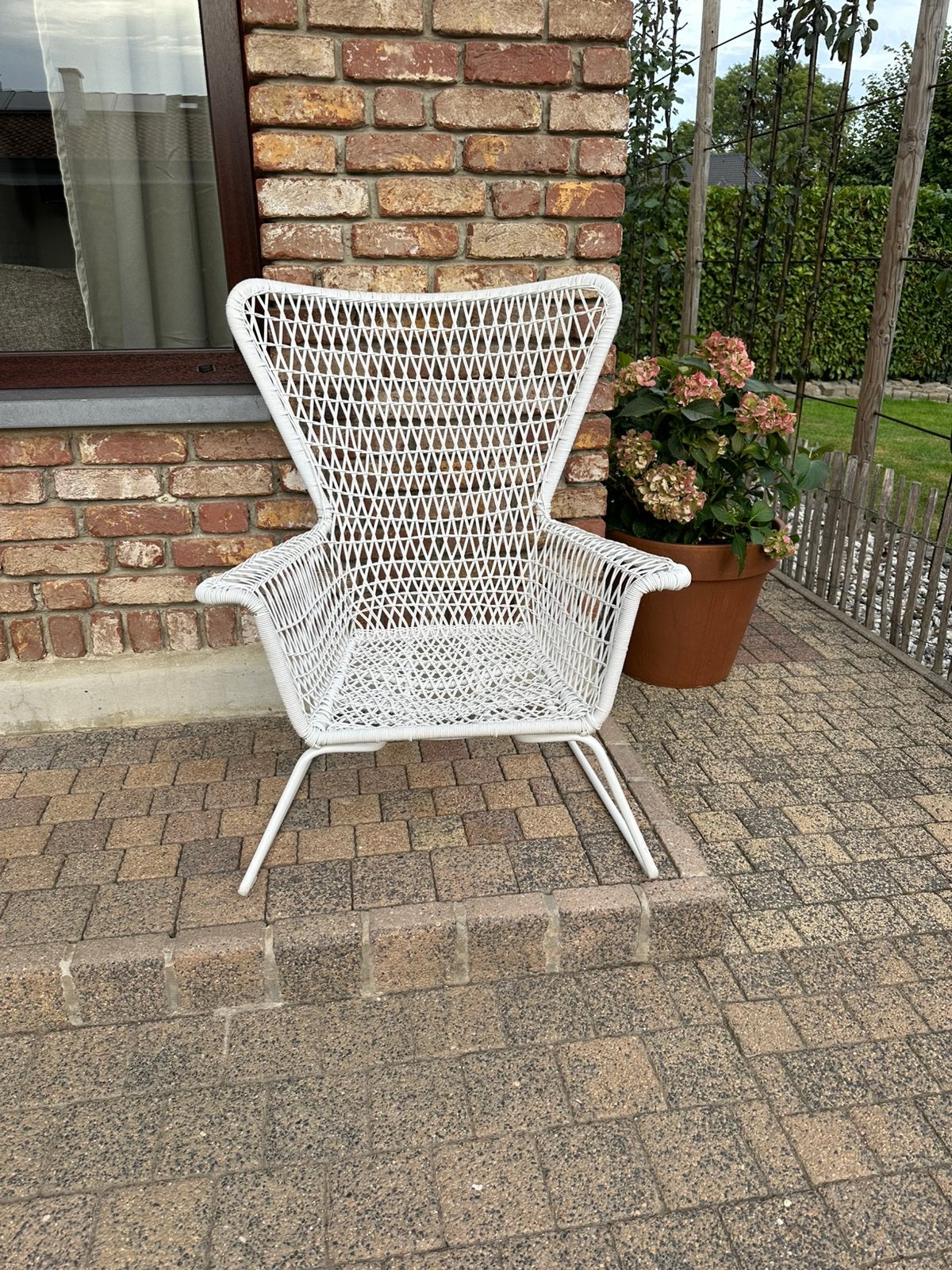IKEA HÖGSTEN tuinstoel, Ophalen, Zo goed als nieuw, Kunststof