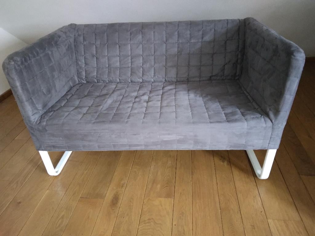 bankje Knopparp Ikea, Ophalen, Tweepersoons, 75 tot 100 cm, Zo goed als nieuw