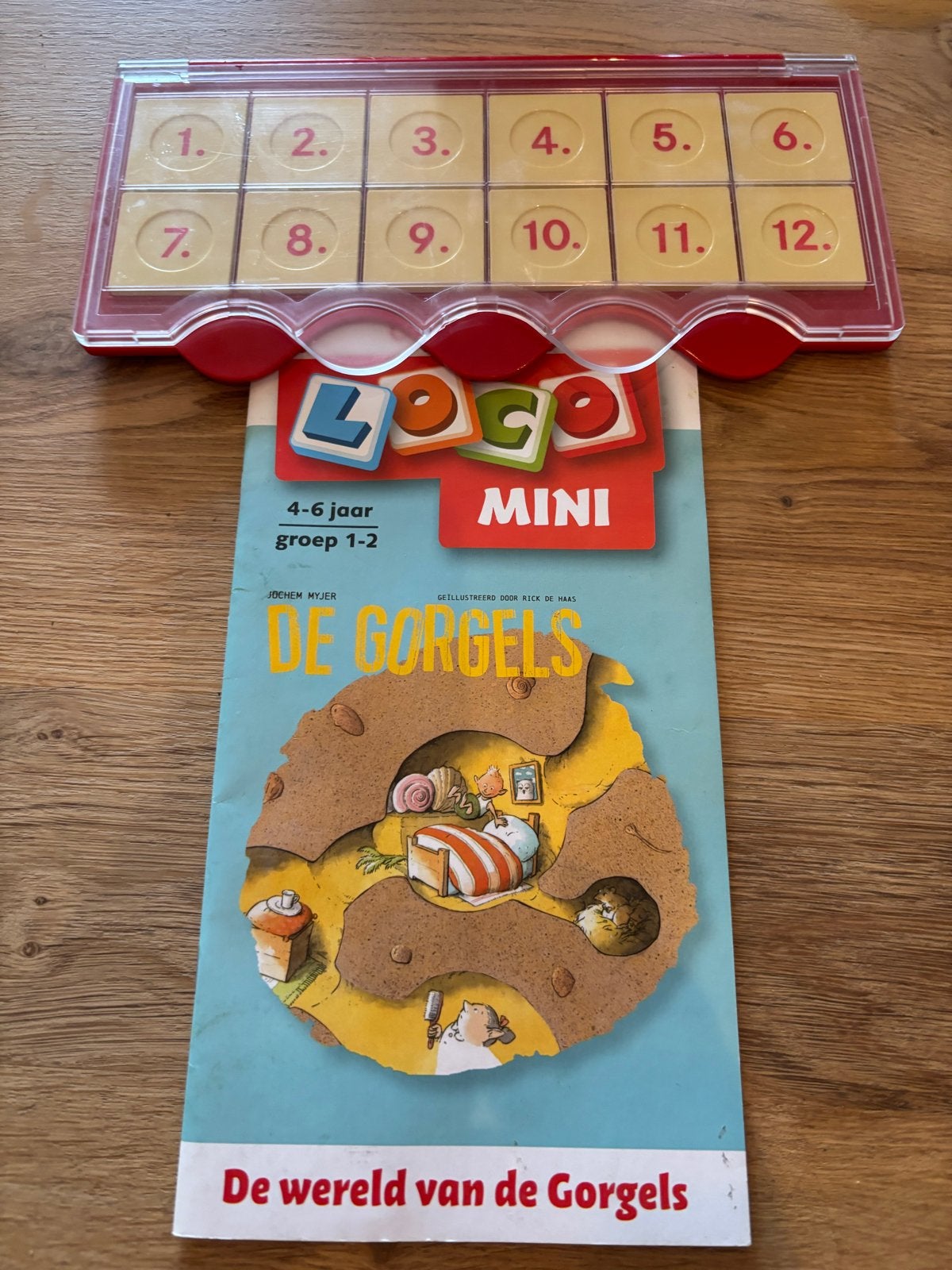 Loco Mini met boekje De Gorgels - 4-6 jaar, Ophalen of Verzenden, Zo goed als nieuw, Puzzelen