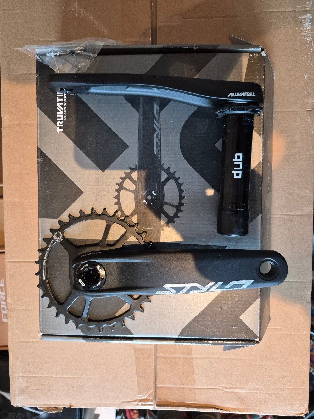 SRAM Truvativ Stylo DUB Crankstel, Fietsen en Brommers, Fietsonderdelen, Ophalen of Verzenden