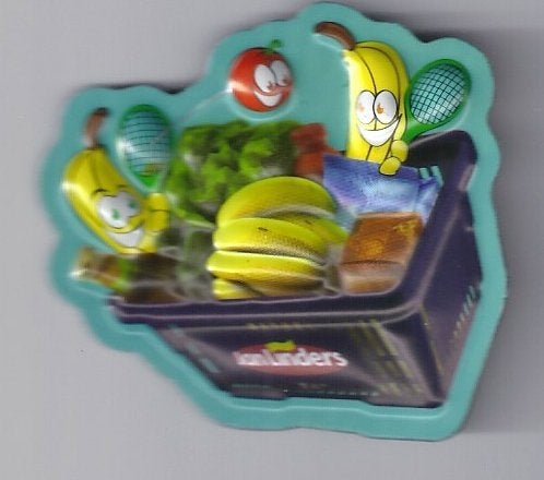Km4 koelkastmagneetje boodschappen jan linders, Ophalen of Verzenden, Zo goed als nieuw