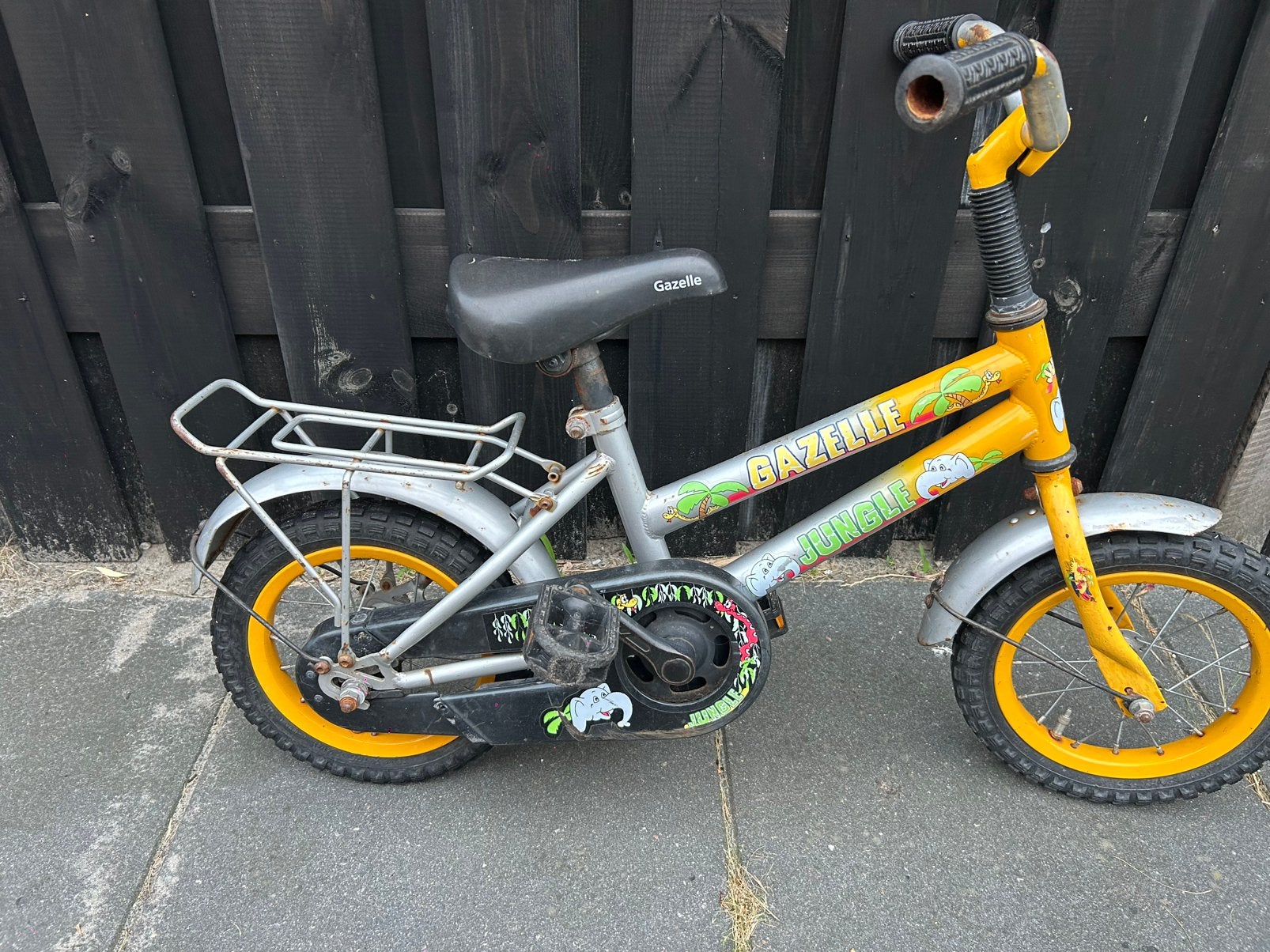 Gazelle kinderfiets, Fietsen en Brommers, Ophalen, Gebruikt, Minder dan 16 inch